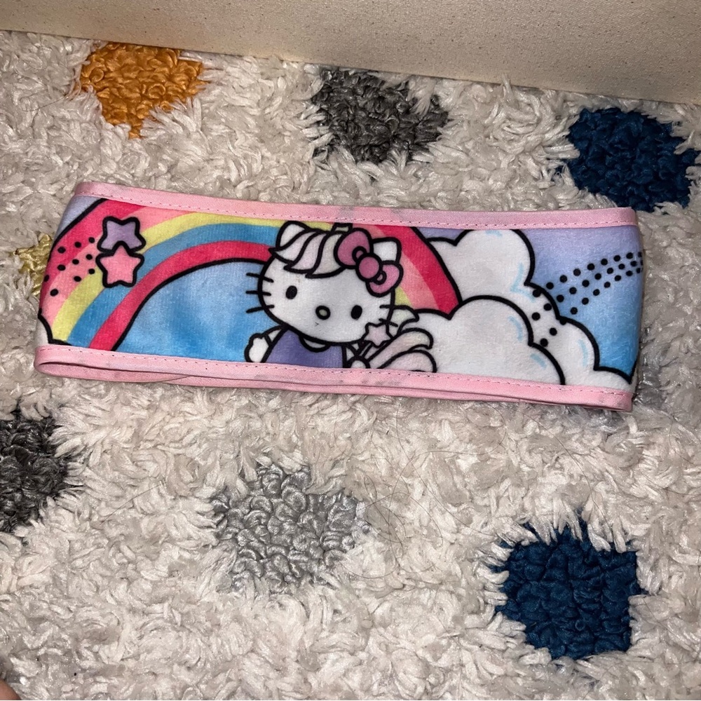 Hello Kitty Pink and Blue Rainbow Hairband